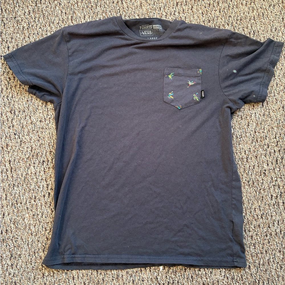 Vans Charcoal Gray T-Shirt